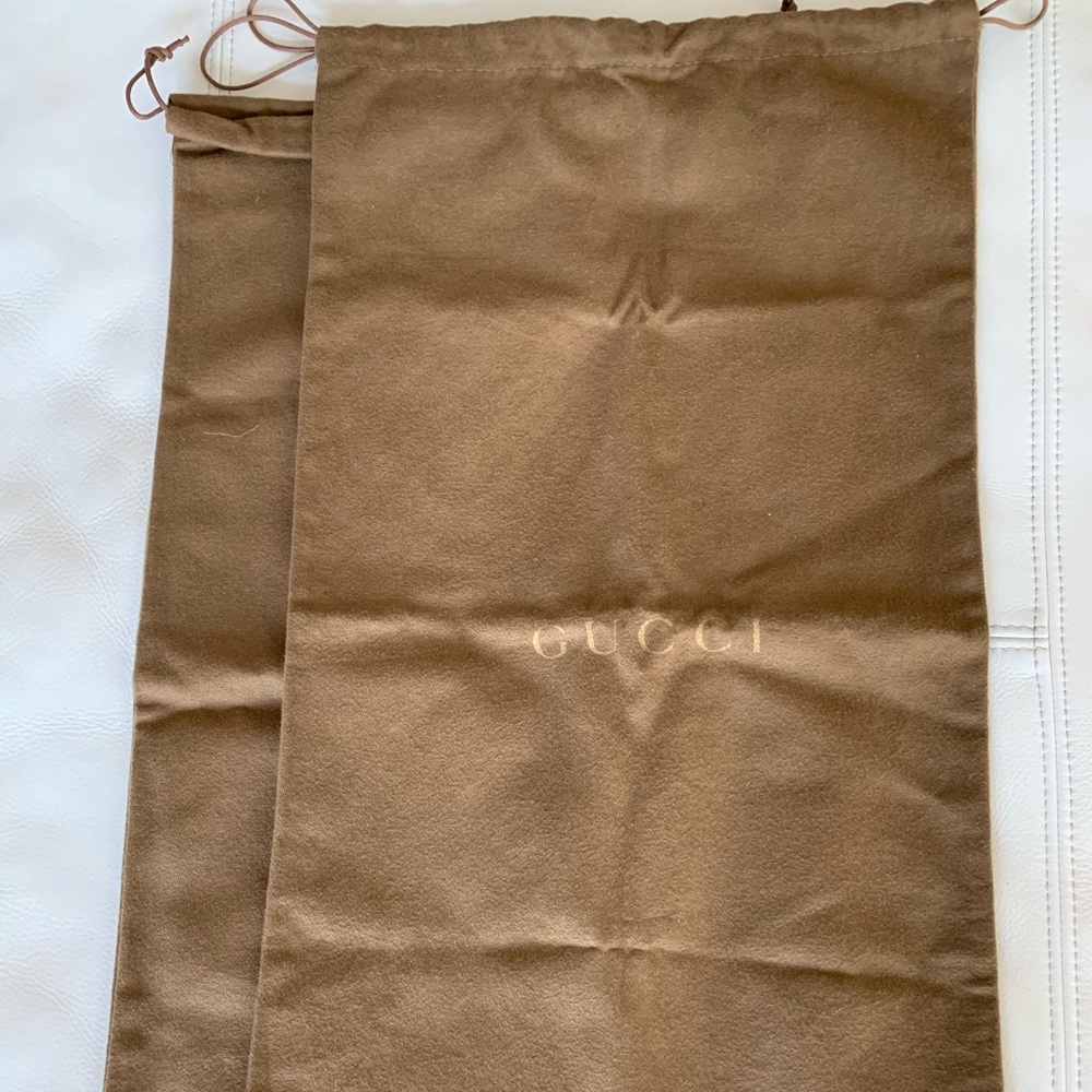 Gucci duster bags for boots